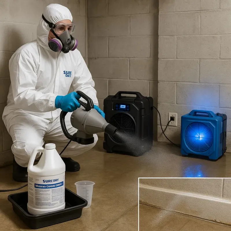 Sanitization and Odor Removal process in North Haledon, NJ