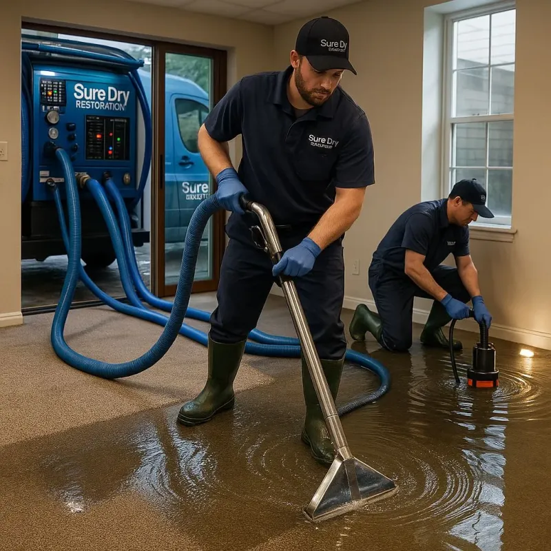 Water Extraction and Removal process in North Haledon, NJ